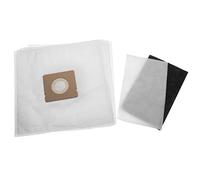 vhbw Lot de sacs (microfibres non tissées) + filtre avec 6 pièces compatible avec Moulinex MO155501/4Q0, MO154501/4Q0, MO182301/4Q0 aspirateur