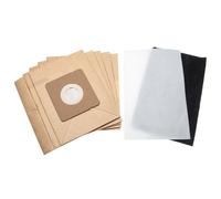 vhbw Lot de sacs (papier) + filtre avec 6 pièces compatible avec Rowenta RO173301/4Q0, RO17334A/4QO, RO173301 aspirateur