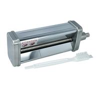 vhbw Machine à pâtes compatible avec KitchenAid robot de cuisine - Coupe-spaghetti + brosse, acier inox