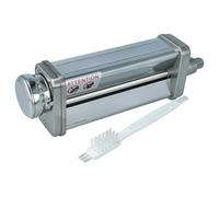 vhbw Machine à pâtes remplacement pour KitchenAid 5KSMPSA pour robot de cuisine - Rouleau à pâtes + brosse, acier inox