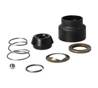 vhbw Manchon de protection de mandrin compatible avec Bosch GBH 24 VR, GBH 24 VRE marteau perforateur, perceuse noir/argenté