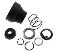 vhbw Manchon de protection de mandrin compatible avec Bosch PBH 2100 SRE marteau perforateur, perceuse, noir/argenté