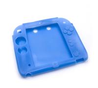 Vhbw Manchon Housse Compatible Avec Nintendo 2ds Console De Jeu, Manette - Silicone, Bleu