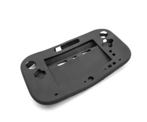 vhbw Manchon housse compatible avec Nintendo Wii U Gamepad console de jeu, manette - silicone, noir