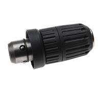 vhbw Mandrin à serrage rapide compatible avec Berner BHD 4-1 pour perceuse sans fil, noir