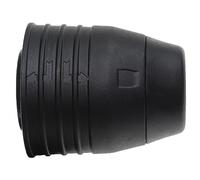 vhbw Mandrin SDS pour perceuse sans fil, remplacement pour Bosch 1 618 598 175, 1618598175 - Diamètre intérieur 1,1 cm, noir