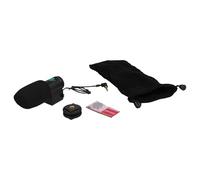 vhbw Microphone stéréo Compatible avec Canon EOS 600D, 60D, 650D, 1000D, 5D Mark III, 50D, 6D, 100D, 5D Mark II, 550D caméra - Micro Externe