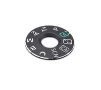 vhbw Molette de Mode Compatible avec Canon EOS 70D molette d'appareil Photo, Plaque Mode Duo