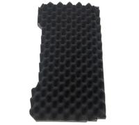 vhbw Mousse de couvercle remplacement pour Festool 204944, 499617 FES pour Boîte à outils - à picots , mousse, autocollant