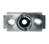 vhbw Moyeu de lame tondeuses à gazon compatible avec Brast BRB-RM 18141eco, BRB-RM 18196, BRB-RM 18140-B&S, BRB-RM 18141-10 x 5 x 4,5 cm argenté