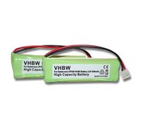 vhbw Ni-MH batterie 500mAh (2.4V) pour téléphone fixe Binatone Fusion 2815, Fusion 2925, iDect M3i, iDect M5i, Zest ou encore VTHC04RN00