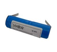 vhbw NiMH Batterie 1200mAh (2.4V) compatible avec CuraMed Dentasonic brosse à dent, remplace RS-MH 3941, 2N-600AE ect.