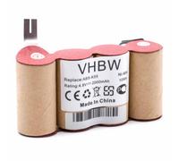 vhbw NiMH batterie 2000mAh (4.8V) pour balai électrique Home Cleaner robots domestiques come Kärcher ABS-K55