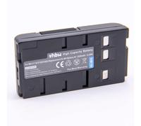 vhbw NiMH batterie 2000mAh (6V) pour appareil photo DSLR Panasonic PV-L757, PV-L857, PV-S332, PV-S372, PV-S43, PV-S53, PV-S62, PV-S63, PV-S630