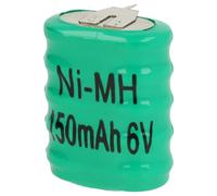 vhbw NiMH Pile Bouton (150mAh, 6V, NiMH)