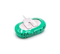 vhbw NiMH pile bouton de remplacement pour type 1/V150H 3 épingles 150mAh 1,2V convient pour les batteries de modélisme etc.