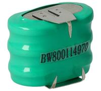 vhbw NiMH Pile Bouton de Remplacement pour Type 3/V150H 3 épingles 150mAh 3,6V Convient pour Les Batteries de modélisme etc.