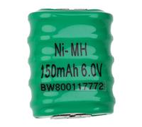 vhbw NiMH pile bouton de remplacement pour type 5/V150H 3 épingles 150mAh 6V convient pour les batteries de modélisme etc.