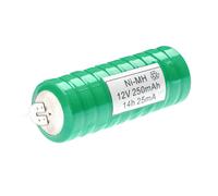 vhbw NiMH pile bouton de remplacement pour type V250H 250mAh 12V convient pour les batteries de modélisme etc.