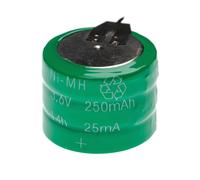 vhbw NiMH pile bouton de remplacement pour type V250H 250mAh 3,6V convient pour les batteries de modélisme etc.