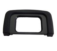 vhbw Oeilleton pour viseur compatible avec Nikon D3100, D3200, D3300, D3400, D3500, D5000, D5100, D5200, D5300, D5500 appareil photo reflex DSLR oculaire - Noir