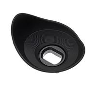 vhbw Oeilleton pour viseur Compatible avec Sony Alpha A6000, 6300, 6000 Appareil Photo Reflex DSLR oculaire - Noir, Rotatif à 360°, Forme Ovale
