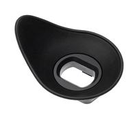 vhbw Oeilleton pour viseur compatible avec Sony Alpha A6300, A6000, 6300, NEX-6, 6000 appareil photo reflex DSLR oculaire - Noir, forme ovale
