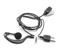 vhbw Oreillette Compatible avec Midland 445 BT, 445 Sport, Atlantic, G12, G5 XT, G6, G7, G8, G9, GXT-1000, GXT-1050, GXT-300 Radio Talkie-walkie
