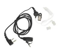 vhbw Oreillette compatible avec Reer 5005, 5003, 5000 radio talkie-walkie, câble acoustique transparent
