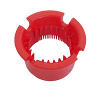 vhbw Outil de nettoyage rond compatible avec iRobot Roomba 510, 520, 530, 531, 532, 534 aspirateur robot - Peigne rond, rouge, plastique