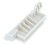 vhbw Ouvre-porte pour four micro-ondes remplacement pour Samsung DE66-00226A - Loquet de verrouillage, blanc