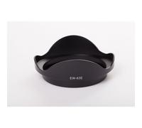 vhbw Pare-soleil compatible avec Canon EF 17-40mm f/4.0 L USM, EF-S 10-22mm f/3.5-4.5 USM - Cache, noir, plastique, tulipe