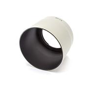 vhbw Pare-Soleil Compatible avec Canon EF 70-300mm f/4-5.6L is USM - Cache, Blanc/Gris, Plastique, Rond