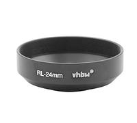 vhbw Pare-Soleil Compatible avec Carl Zeiss Tessar 40mm f/3.5 Objectif 24mm - Cache Noir, métal, Rond, 4,3 cm