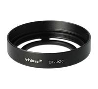 vhbw Pare-soleil compatible avec Fujifilm FinePix 30, X20, X10 objectif 52mm - Cache noir, métal, rond, 6,2 cm
