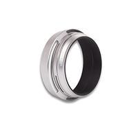 vhbw Pare-Soleil Diffusion 49mm Compatible avec Fuji/Fujifilm FinePix X100, X100s, X100T Objectif métal Argent