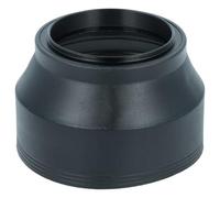 vhbw Pare-Soleil Compatible avec Kodak Objectif 49mm caméra - Cache Noir, Caoutchouc, Rond, 7,4 cm