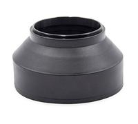 vhbw Pare-Soleil Compatible avec Nikon 60 mm 2.8 AF-S G Ed, 70-300 mm 4.0-5.6 AF D Ed Objectif 62mm - Cache Noir, Caoutchouc, Rond