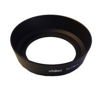 vhbw Pare-soleil compatible avec Nikon Nikkor AF 35mm f/2.8 S objectif 52mm - Cache noir, métal, rond