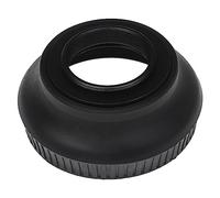 vhbw Pare-Soleil Compatible avec objectifs avec Filetage d'objectif de 30,5mm Objectif 30,5mm - Cache Grand-Angle Noir-Mat, Caoutchouc, Rond, 6 cm
