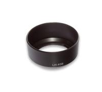 vhbw Pare-soleil compatible avec Olympus M.Zuiko Digital 45mm 1:1,8 objectif 37mm - Cache noir, plastique, rond, 7 cm
