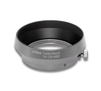 vhbw Pare-Soleil Compatible avec Olympus M. Zuiko Digital Ed 1:1.8/17mm Objectif 46mm - Cache argenté, métal, Rond, 6,8 cm - Remplacement pour LH-48B