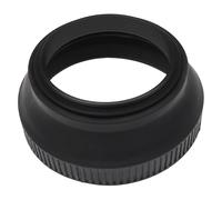 vhbw Pare-soleil compatible avec Panasonic Lumix G Vario 14-42mm f/3.5-5.6 II ASPH - Cache grand-angle, noir-mat, caoutchouc, rond