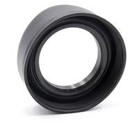 vhbw Pare-Soleil Compatible avec Pentax HD DA 21 mm 3,2 AL Limited Objectif 49mm caméra - Cache Noir, Caoutchouc, Rond, 7,4 cm