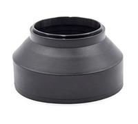 vhbw Pare-Soleil Compatible avec Pentax, smc DA 18-135 mm 3.5-5.6 Ed AL If DC WR Objectif 62mm - Cache Noir, Caoutchouc, Rond