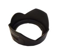 vhbw Pare-soleil compatible avec Pentax SMC DA 18-55mm F / 3,5-5,6 AL objectif 68mm - Cache noir, plastique, tulipe, 8 cm