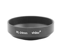 vhbw Pare-soleil compatible avec Rollei 35, 35TE, 35T objectif 24mm - Cache noir, métal, rond, 4,3 cm