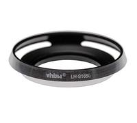 vhbw Pare-Soleil Compatible avec Sony E PZ 16-50mm f3.5-5.6 OSS SELP1650 Lens Objectif 40,5mm - Cache Noir/argenté, Aluminium, Rond, 6,4 cm - Remplacement pour LH-S1650