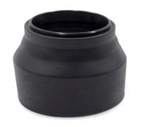 vhbw Pare-soleil compatible avec Voigtländer Color-Skopar 28 mm F2,8 SL II N, Nokton 25 mm F0,95 objectif 52mm - Cache noir, caoutchouc, rond, 7,2 cm