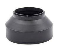vhbw Pare-soleil compatible avec Walimex pro 50/1,3 VCSC, pro 50/1,2 CSC objectif 62mm - Cache noir, caoutchouc, rond
